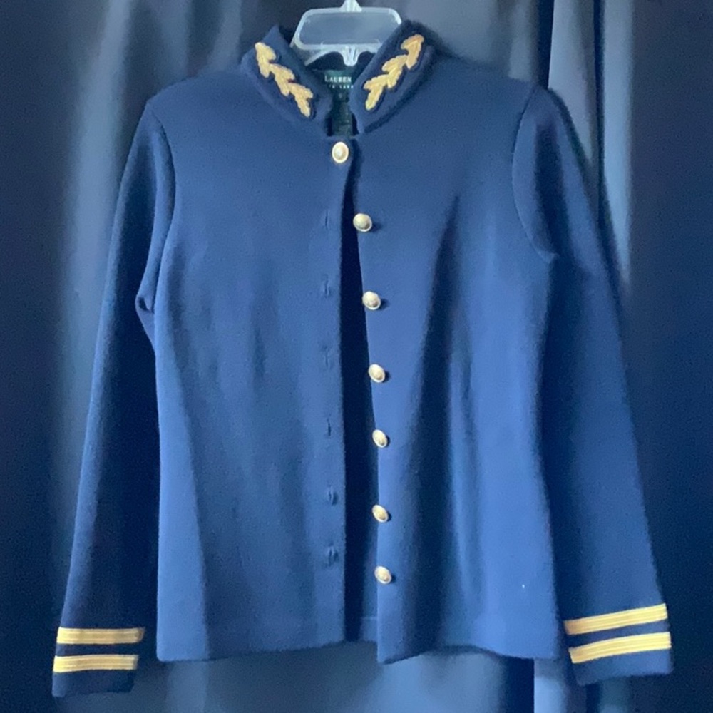Lauren wool sweater jacket